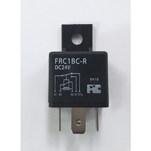 RELAY - 24V 40 AMP 5 PIN WITH RESISTOR PROTECTION (#10534)