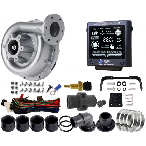 EWP130 Combo - 12V 141LPM/37GPM Remote Electric Water Pump & Controller (8990)
