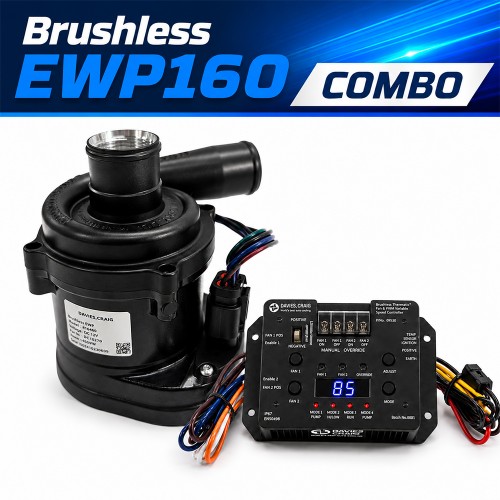 Brushless EWP®160 Combo - Remote Electric Water Pump (12V)(#8943)