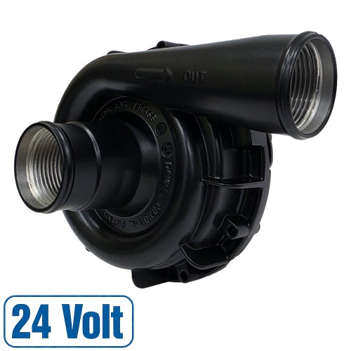 EWP115 Black Alloy Remote Electric Water Pump (24V) (#8141)